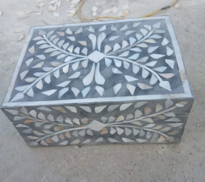 Handmade Mother of Pearl Inlay Decorative Box | Manufacturer & Exporter