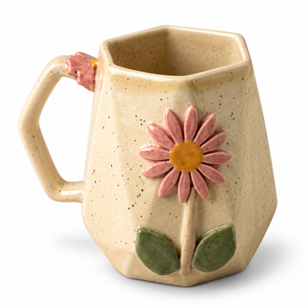Floral Ceremic Mug